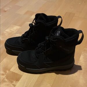 Columbia Black Insulated Waterproof Snow Boots